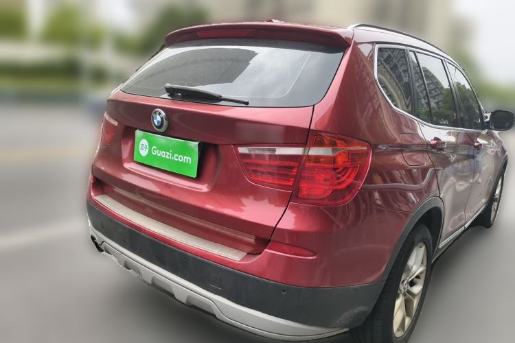 Used BMW X3 2011 xDrive28i Luxury Model Rear Right 45 Deg