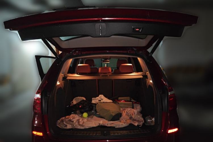 Used BMW X3 2011 xDrive28i Luxury Model Trunk
