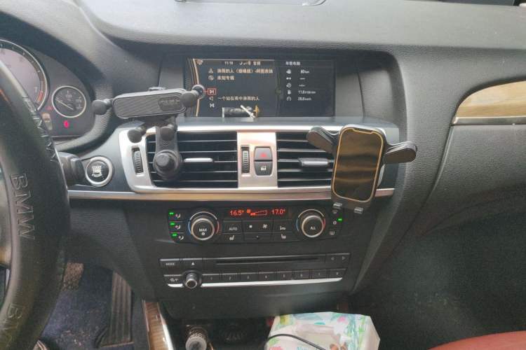 Used BMW X3 2011 xDrive35i Luxury Model Audio And AC Panel