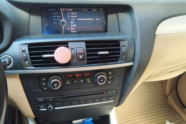 Used BMW X3 2011 xDrive28i Leading Model Audio And AC Panel