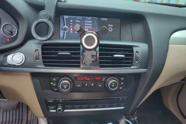Used BMW X3 2011 xDrive28i Leading Model Audio And AC Panel
