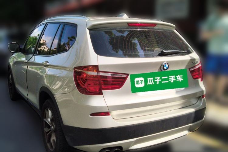 Used BMW X3 2011 xDrive28i Leading Model Rear Left 45 Deg