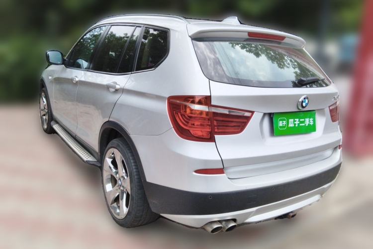 Used BMW X3 2011 xDrive28i Leading Model Rear Left 45 Deg