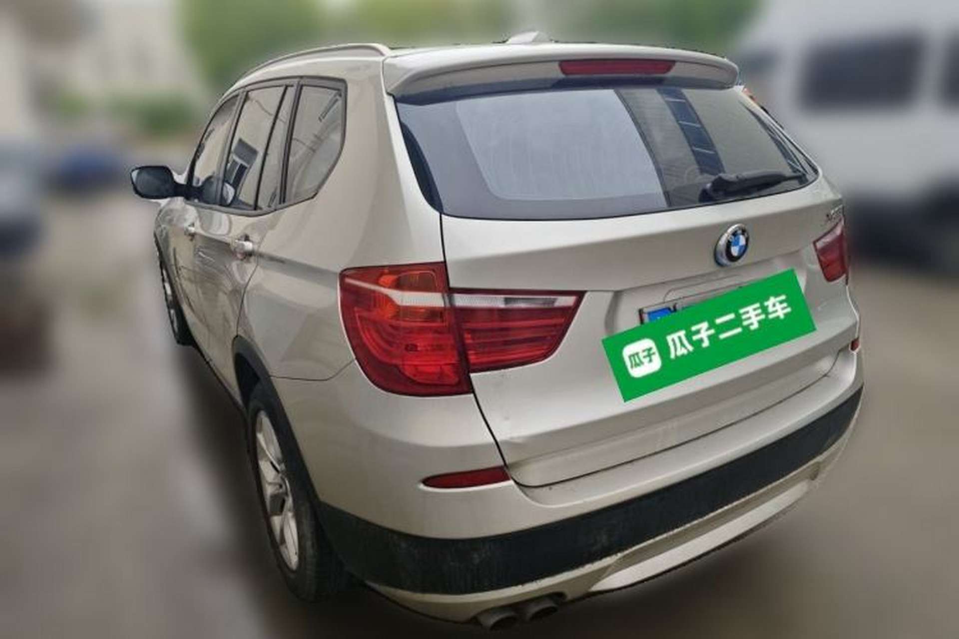 Used BMW X3 2011 xDrive28i Leading Model Rear Left 45 Deg