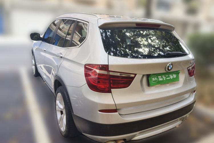 Used BMW X3 2011 xDrive35i Luxury Model Rear Left 45 Deg