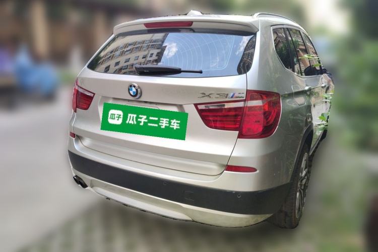 Used BMW X3 2011 xDrive35i Luxury Model Rear Right 45 Deg