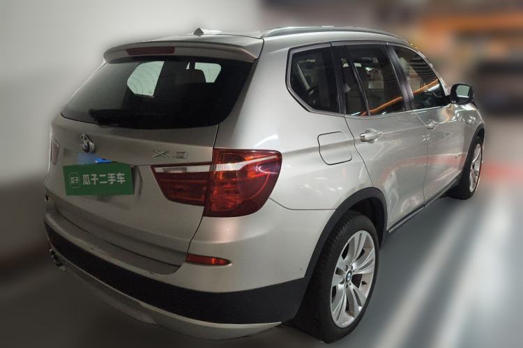 Used BMW X3 2011 xDrive35i Luxury Model Rear Right 45 Deg