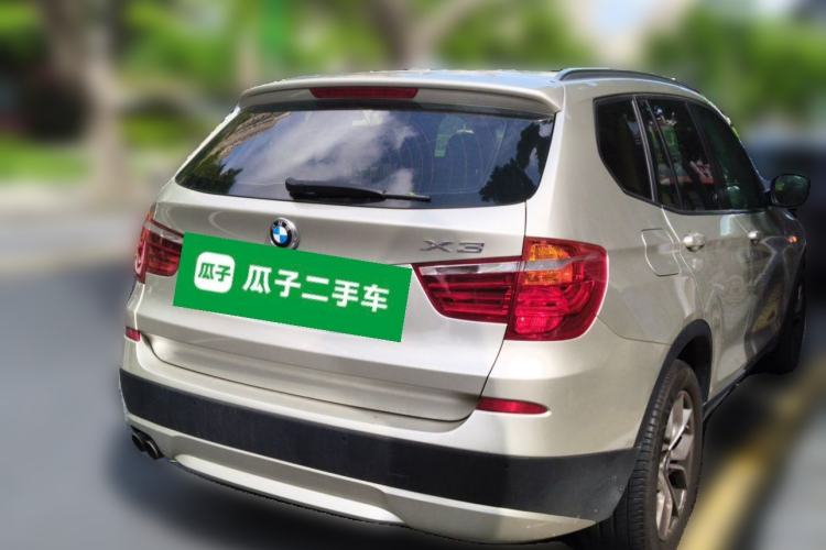 Used BMW X3 2011 xDrive28i Leading Model Rear Right 45 Deg