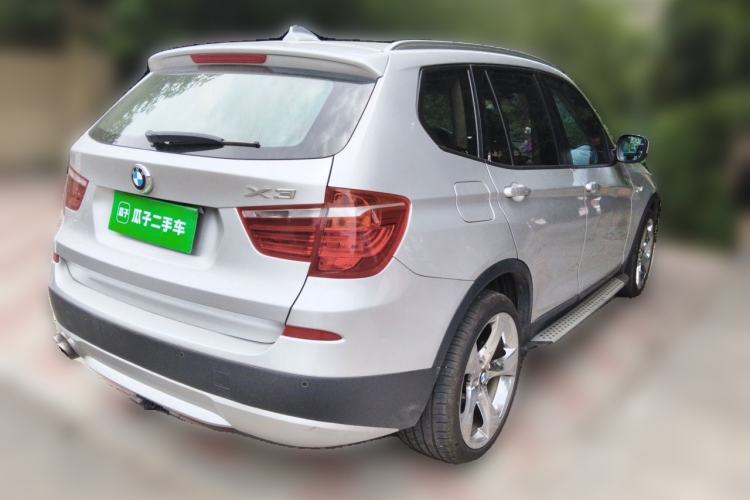 Used BMW X3 2011 xDrive28i Leading Model Rear Right 45 Deg