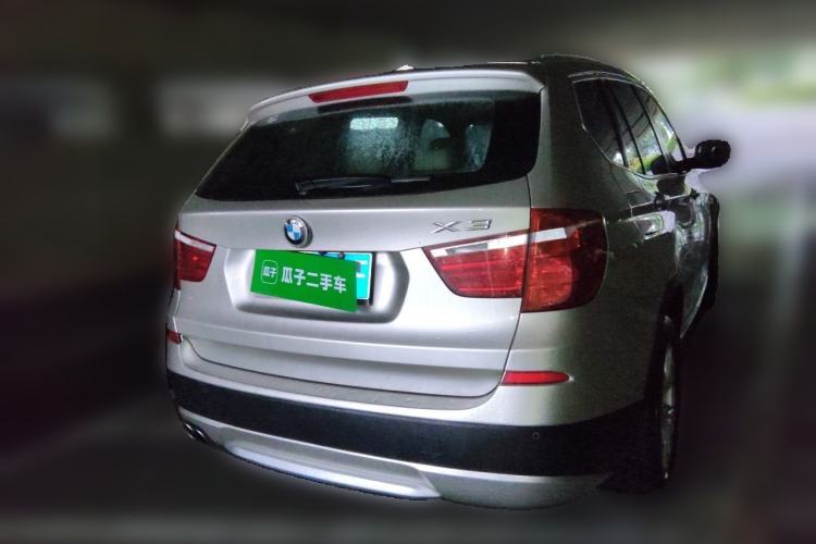 Used BMW X3 2011 xDrive28i Luxury Model Rear Right 45 Deg