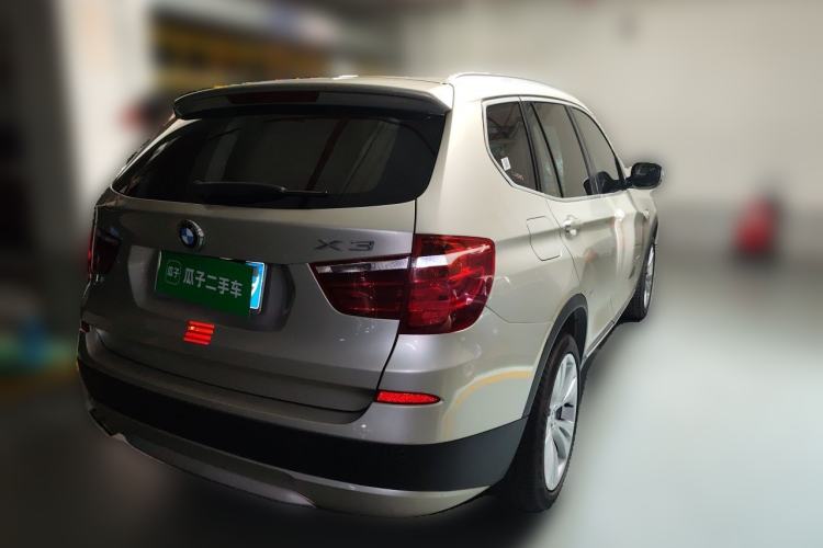 Used BMW X3 2011 xDrive35i Luxury Model Rear Right 45 Deg