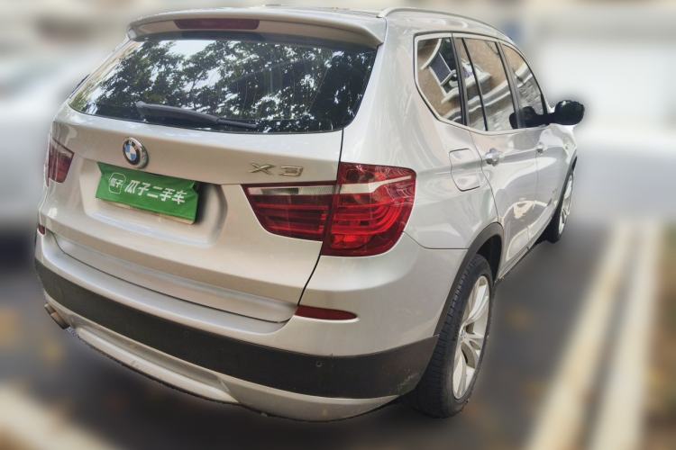 Used BMW X3 2011 xDrive35i Luxury Model Rear Right 45 Deg