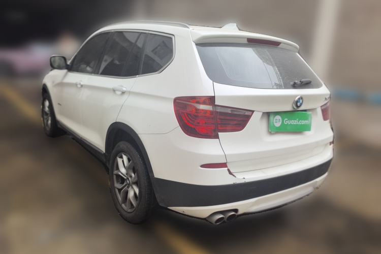 Used BMW X3 2011 xDrive28i Luxury Model Rear Left 45 Deg