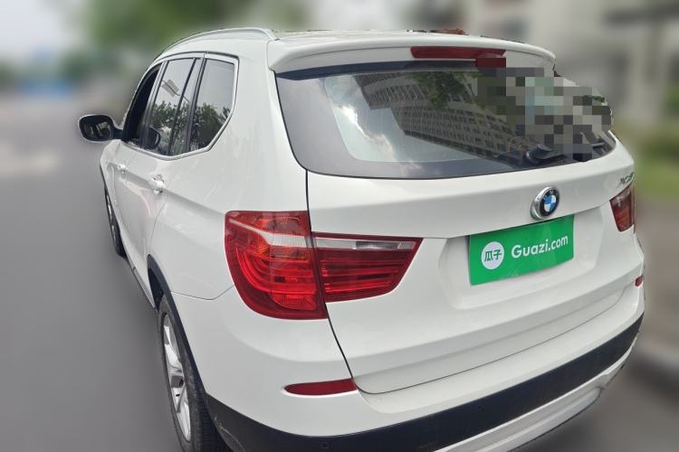 Used BMW X3 2011 xDrive28i Luxury Model Rear Left 45 Deg