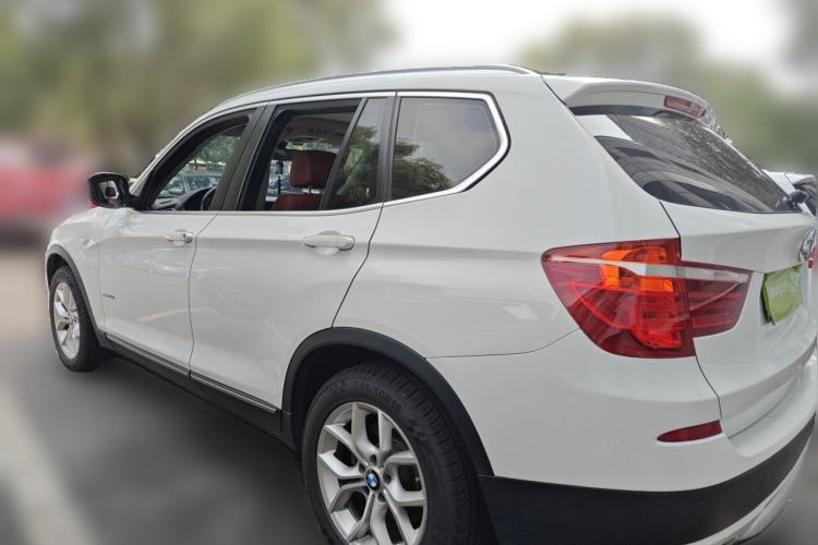 Used BMW X3 2011 xDrive28i Luxury Model Rear Left 45 Deg