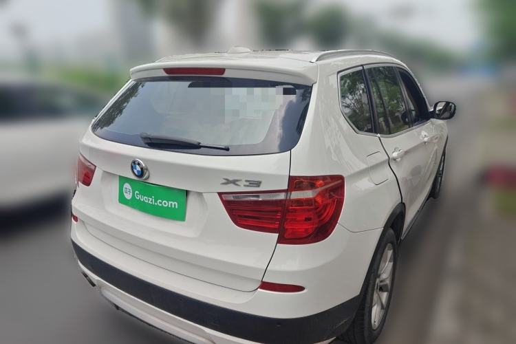 Used BMW X3 2011 xDrive28i Luxury Model Rear Right 45 Deg