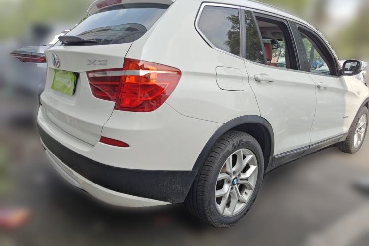 Used BMW X3 2011 xDrive28i Luxury Model Rear Right 45 Deg