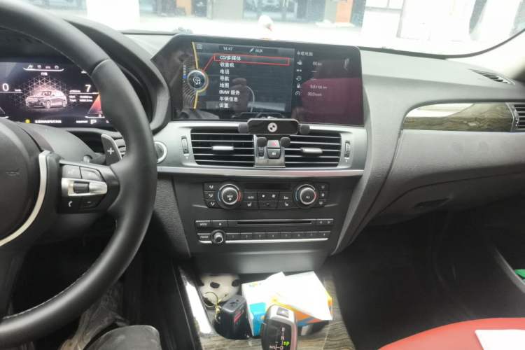 Used BMW X3 2012 xDrive28i Luxury Model Audio And AC Panel