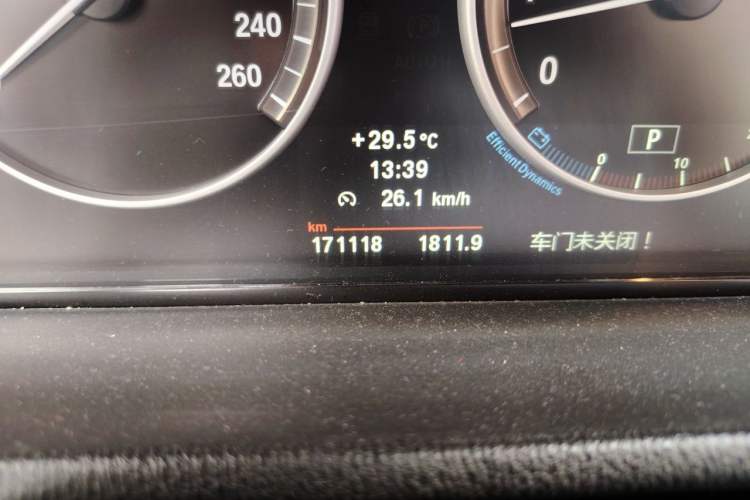Used BMW X3 2012 xDrive28i Leading Model Odometer Close Up