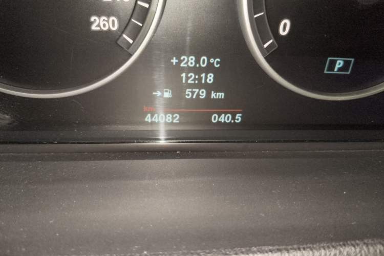 Used BMW X3 2012 xDrive28i Leading Model Odometer Close Up