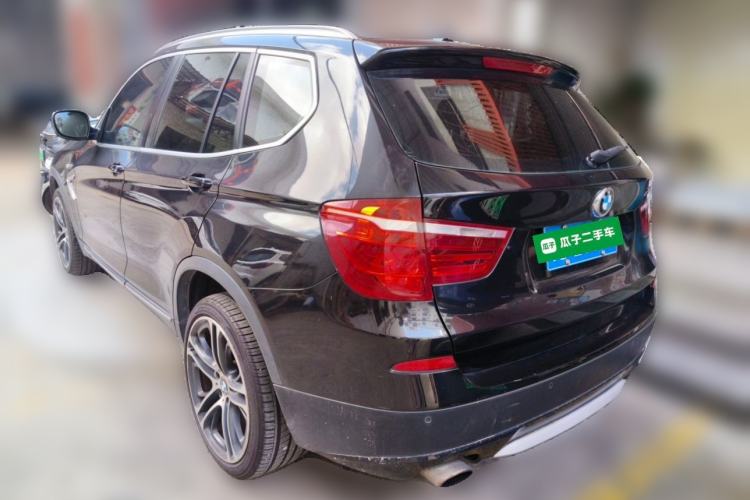 Used BMW X3 2012 xDrive20i Luxury Model Rear Left 45 Deg