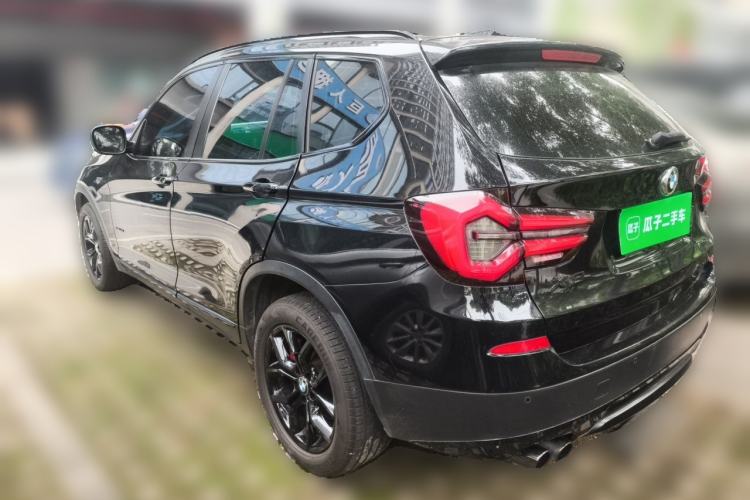 Used BMW X3 2012 xDrive28i Luxury Model Rear Left 45 Deg