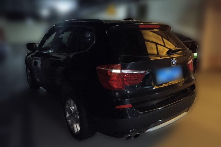 Used BMW X3 2012 xDrive28i Leading Model Rear Left 45 Deg