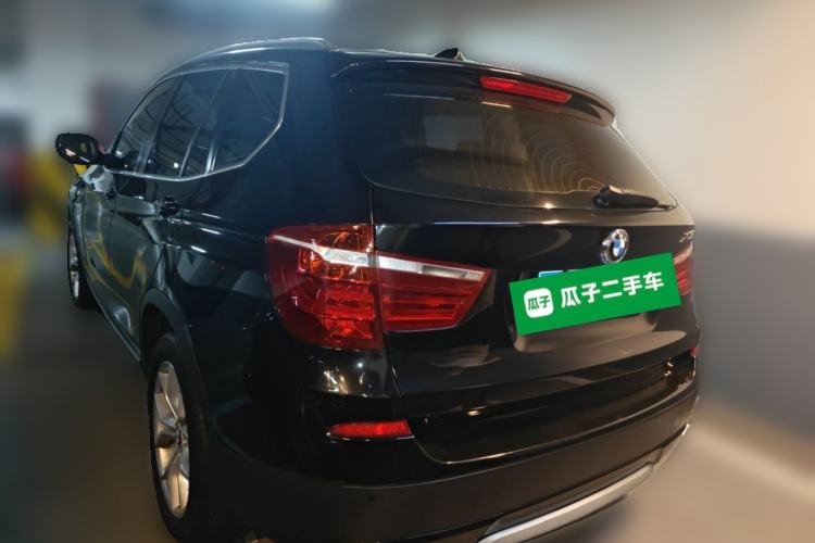 Used BMW X3 2012 xDrive28i Luxury Model Rear Left 45 Deg