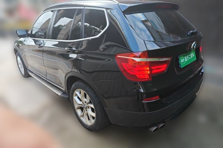 Used BMW X3 2012 xDrive28i Luxury Model Rear Left 45 Deg