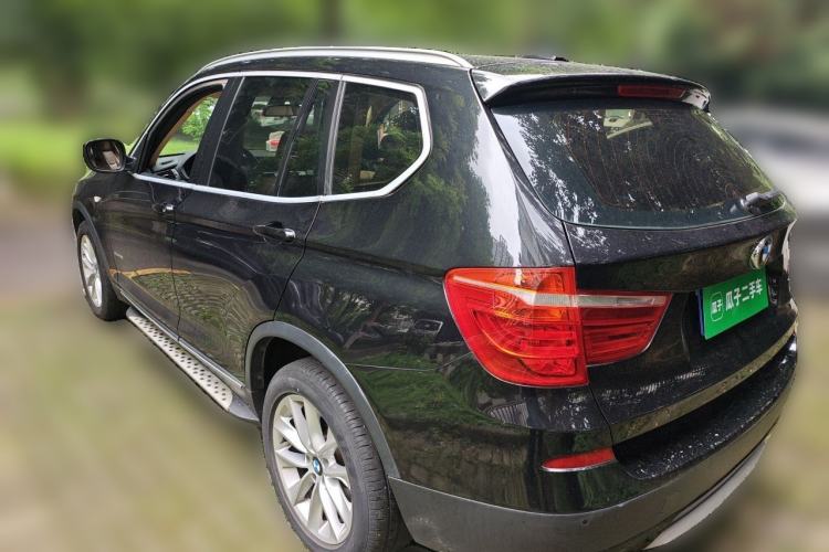 Used BMW X3 2012 xDrive20i Luxury Model Rear Left 45 Deg