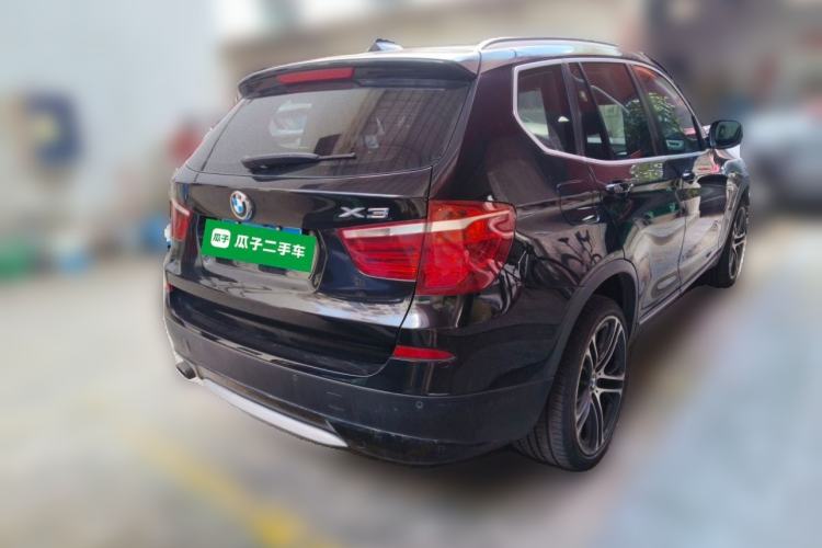 Used BMW X3 2012 xDrive20i Luxury Model Rear Right 45 Deg