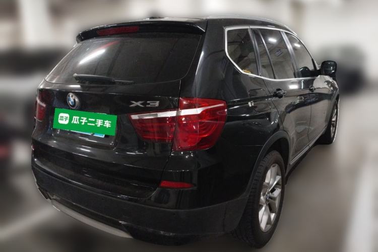 Used BMW X3 2012 xDrive28i Leading Model Rear Right 45 Deg