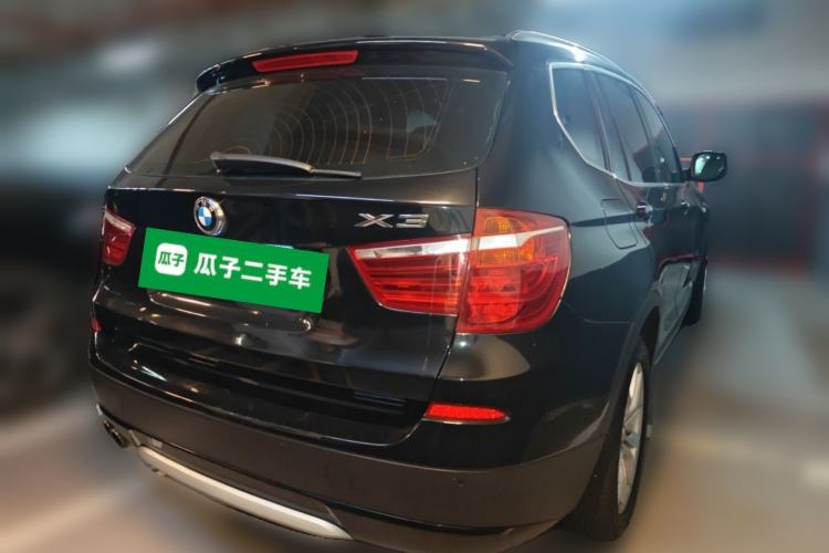 Used BMW X3 2012 xDrive28i Luxury Model Rear Right 45 Deg