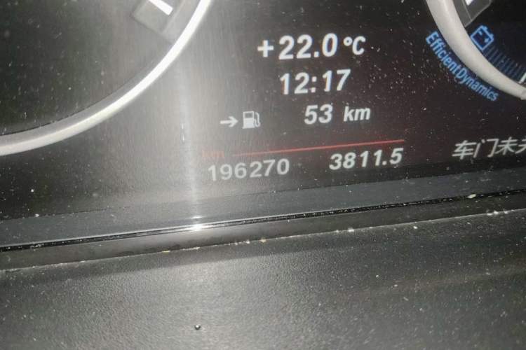 Used BMW X3 2012 xDrive28i Leading Model Odometer Close Up
