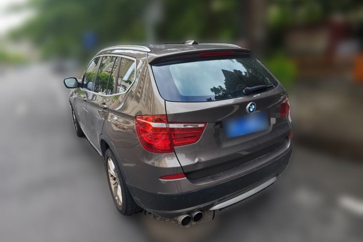 Used BMW X3 2012 xDrive28i Luxury Model Rear Left 45 Deg