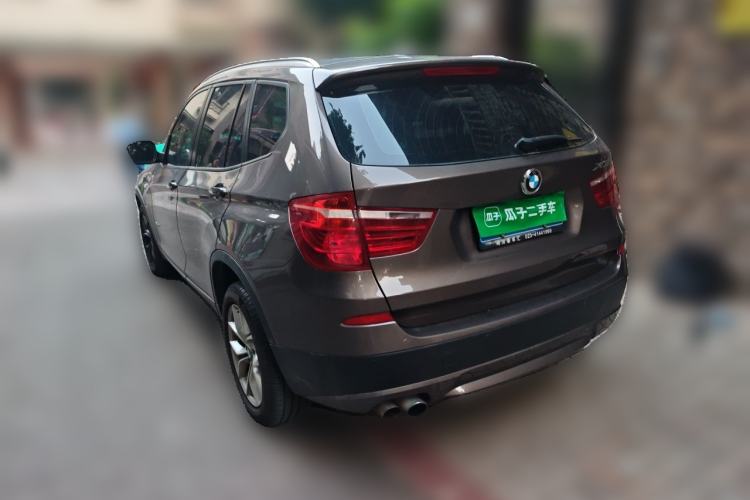 Used BMW X3 2012 xDrive28i Leading Model Rear Left 45 Deg