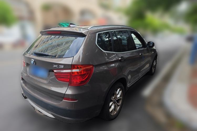 Used BMW X3 2012 xDrive28i Luxury Model Rear Right 45 Deg
