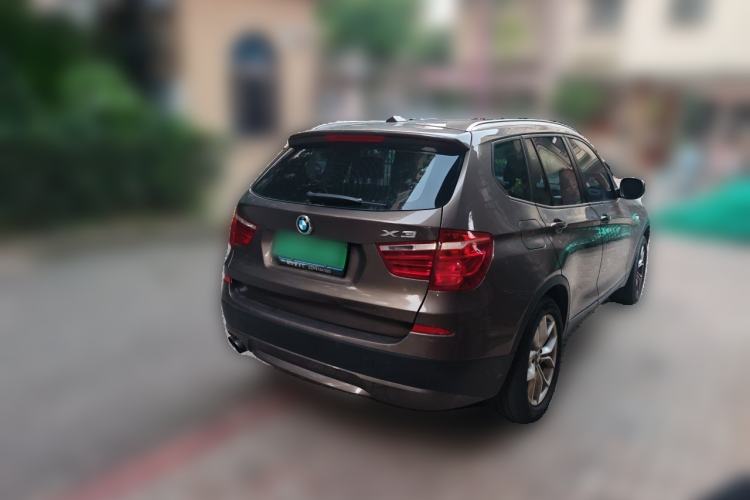 Used BMW X3 2012 xDrive28i Leading Model Rear Right 45 Deg