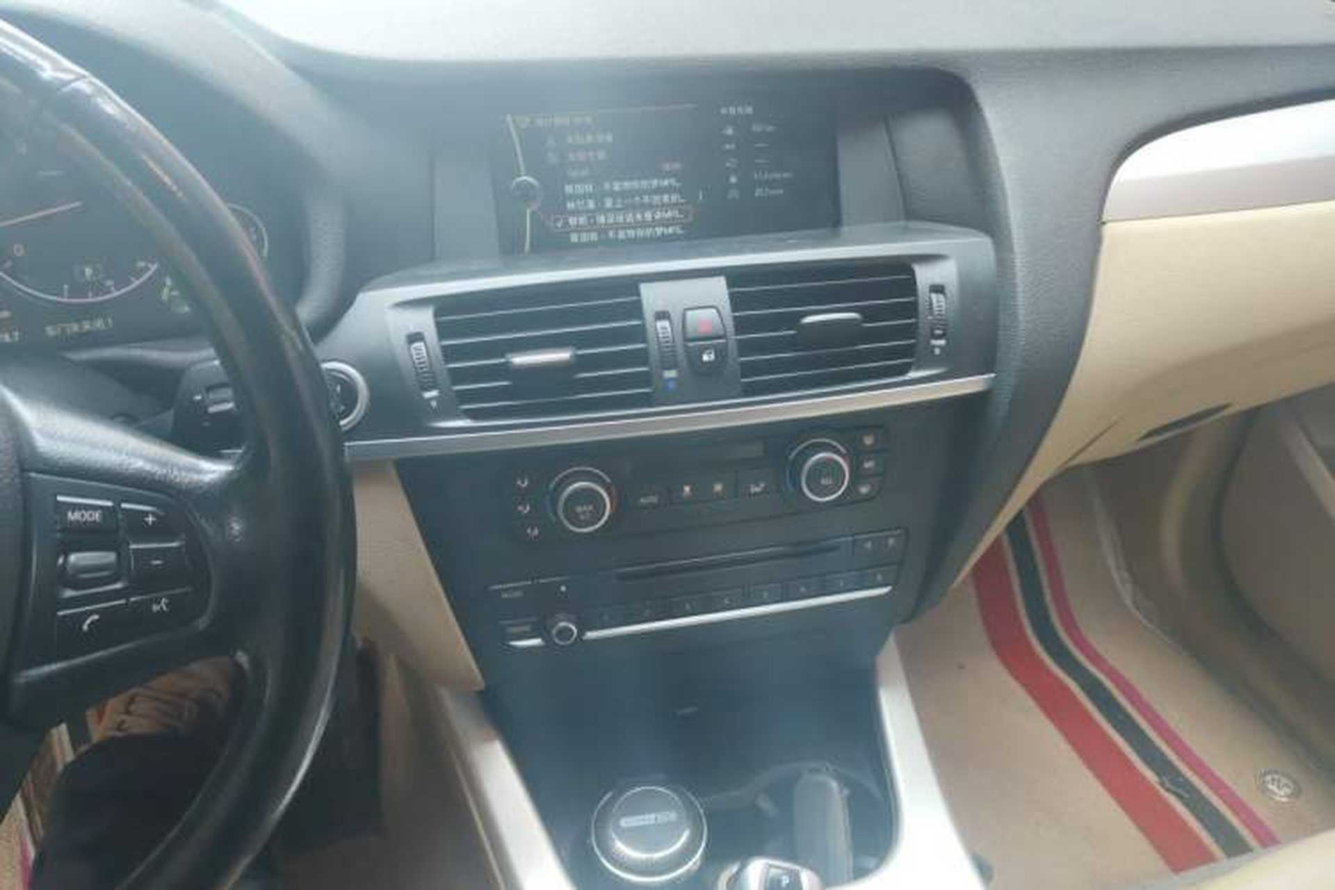 Used BMW X3 2012 xDrive28i Luxury Model Audio And AC Panel