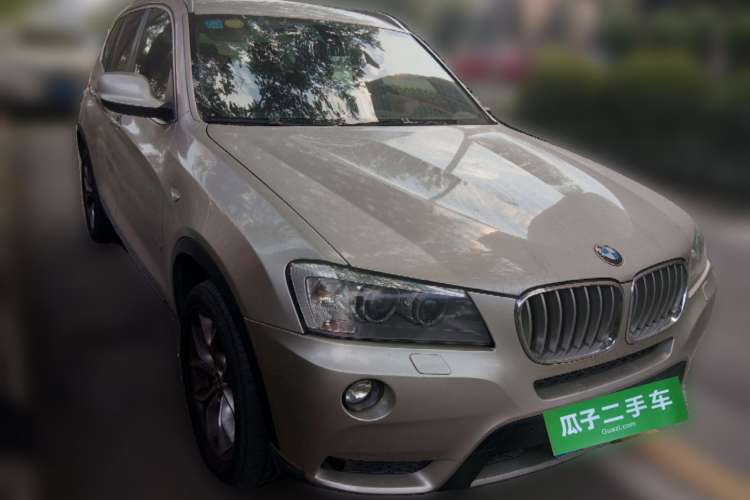 Used BMW X3 2012 xDrive28i Luxury Model Front Right 45 Deg