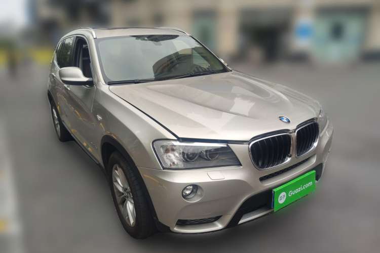 Used BMW X3 2012 xDrive20i Luxury Model Front Right 45 Deg