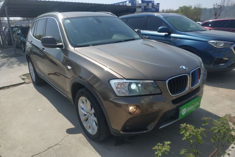 Used BMW X3 2012 xDrive20i Luxury Model Front Right 45 Deg
