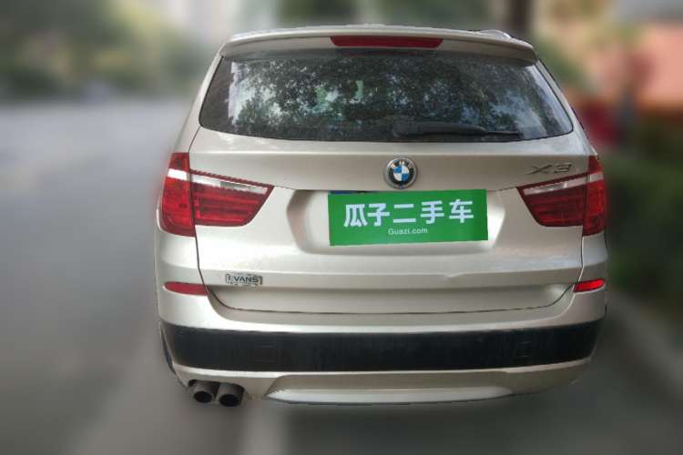 Used BMW X3 2012 xDrive28i Luxury Model Rear