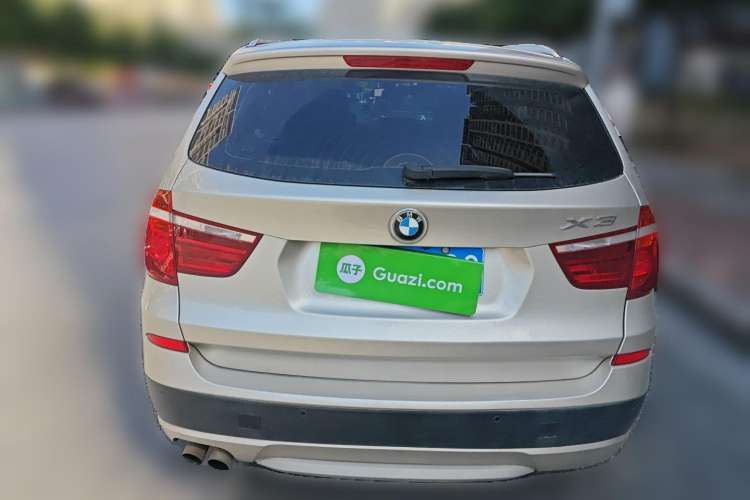 Used BMW X3 2012 xDrive28i Luxury Model Rear