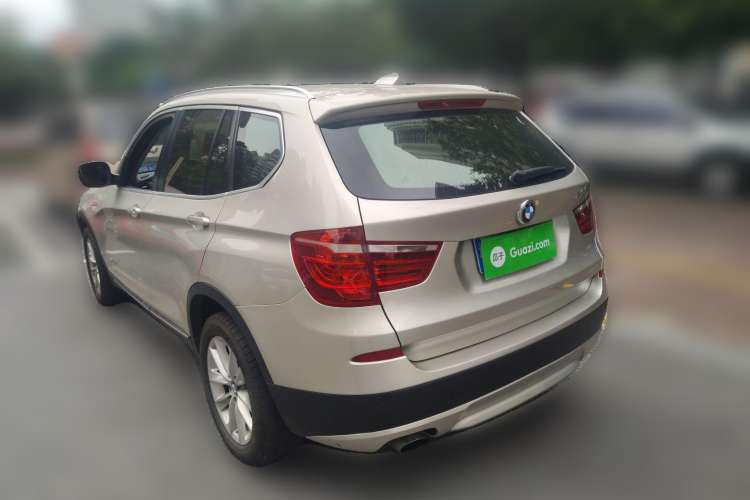 Used BMW X3 2012 xDrive20i Luxury Model Rear Left 45 Deg
