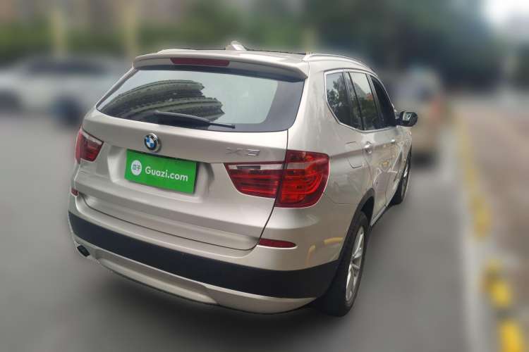 Used BMW X3 2012 xDrive20i Luxury Model Rear Right 45 Deg