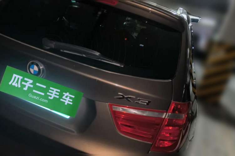 Used BMW X3 2012 xDrive20i Luxury Model Rear Right 45 Deg