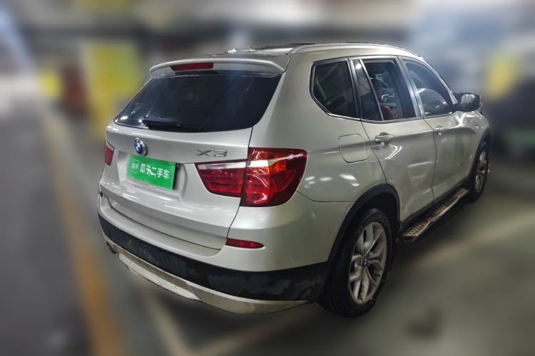 Used BMW X3 2012 xDrive28i Leading Model Rear Right 45 Deg