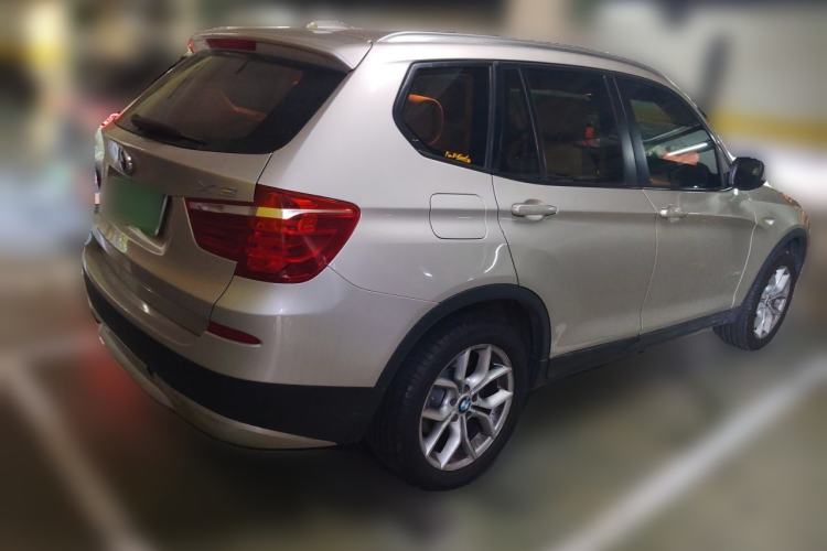 Used BMW X3 2012 xDrive28i Leading Model Rear Right 45 Deg