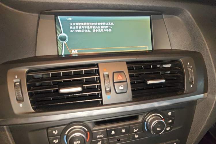 Used BMW X3 2012 xDrive28i Luxury Model Audio And AC Panel